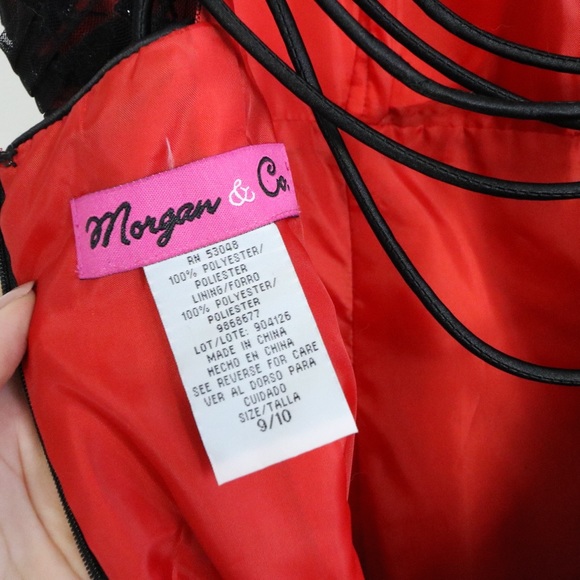 Morgan gothic vampire party dress lace up back 4 6 - Picture 4 of 8